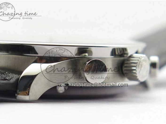 MIROTIME 0421 Elegant Portuguese IW371615 ZF 1:1 Best Edition SS Green Dial on Black Leather Strap A96355 V 7081